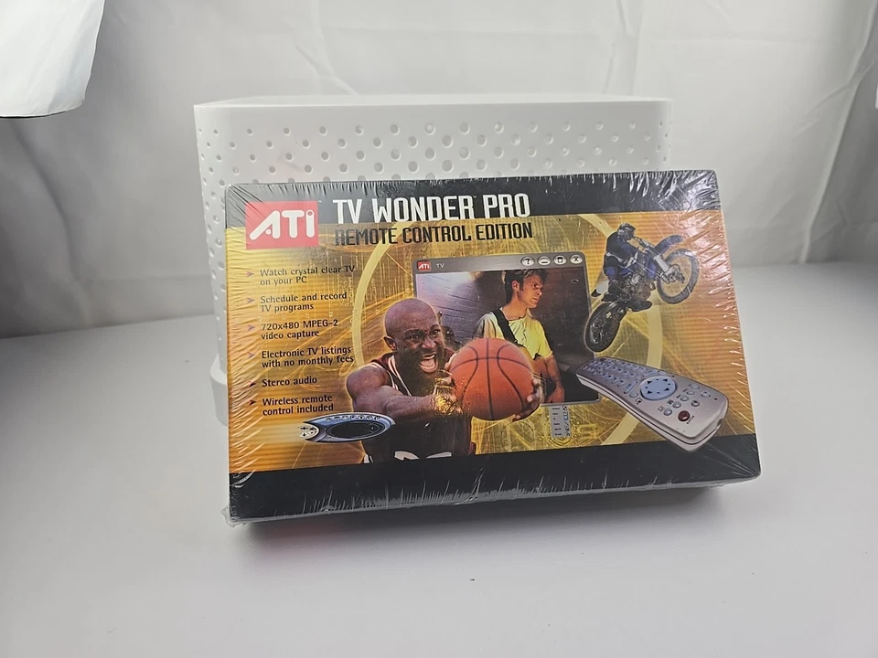 ATI TV Wonder Pro Remote Control Edition PC TV-Tuner/Video Capture Rare New - Image 2 of 4