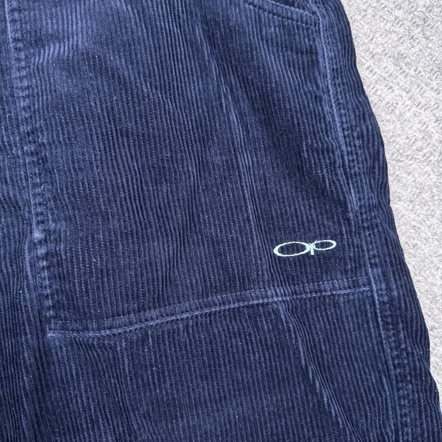 Pantalones Cortos De Colección OP Ocean Pacific Pana Para Hombres 38 (36x8) Azul Marino Surf Skate Foto 2 de 4