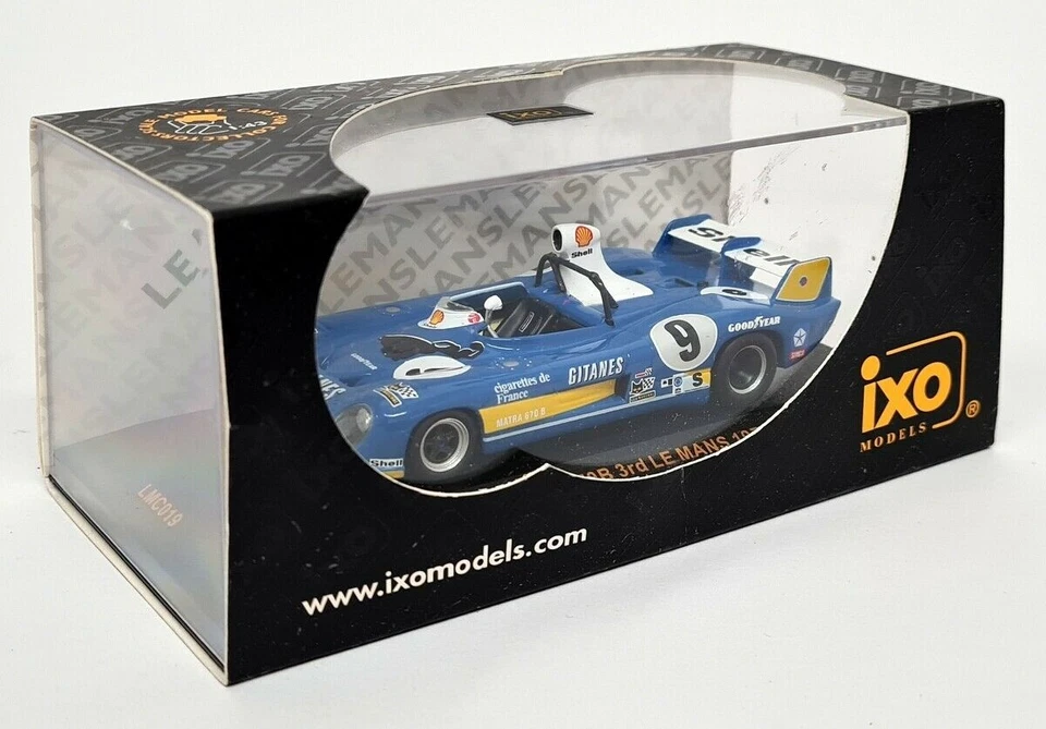 Ixo 1/43 - Matra 670B #9 3rd Le Mans 1974 Jabouille Diecast Scale Model Car - Image 2 of 4