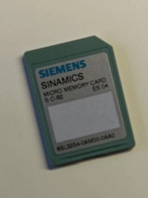 Siemens Sinamics Micro Memory Card 6SL3 254-0AM00-0AA0