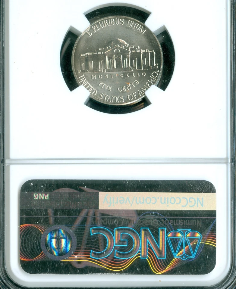 2025 P & D JEFFERSON NICKEL 2 COIN SET NGC MS68 FS MAC SPOTLESS RARE POP-14 . - Image 4 of 4