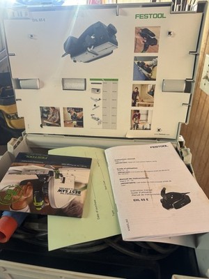 1pc FESTOOL EHL 65 EQ-Plus Electric Planer with Case Tested Working