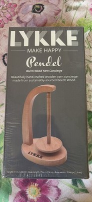 New Lykke Beech Wood Yarn Concierge. Still Original Plastic Wrap. Made In India