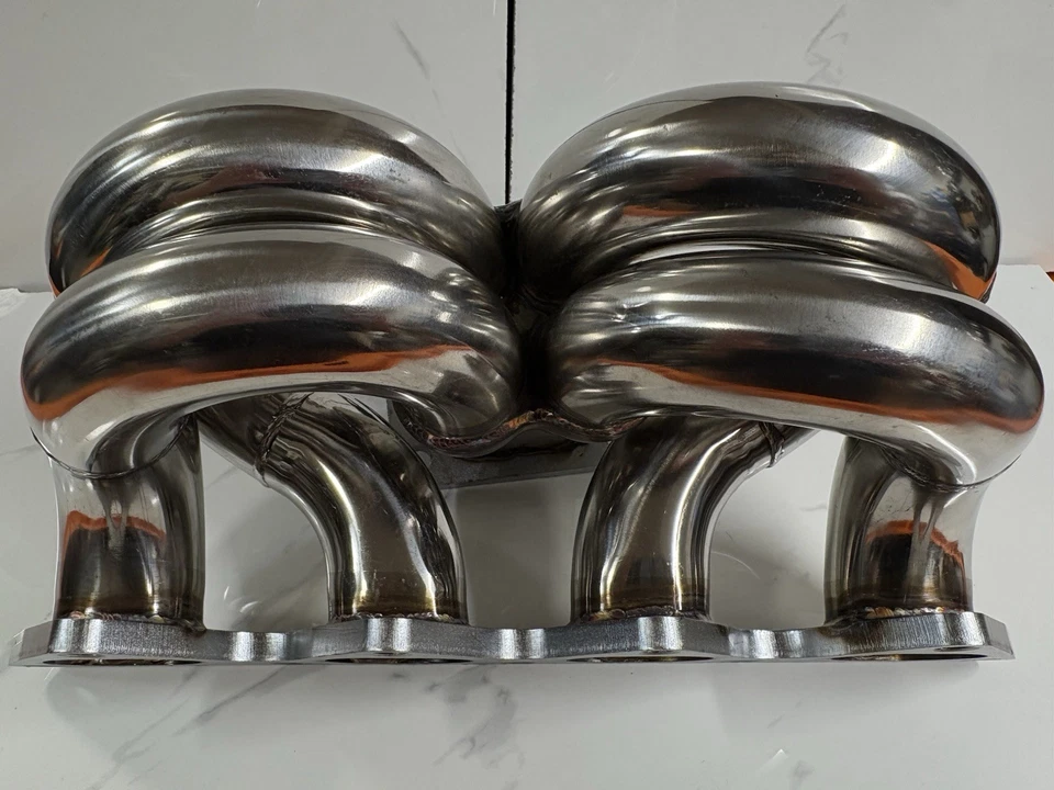 Acura Integra Honda Civic del Sol B16 B18 DOHC T3 38mm STAINLESS Turbo Manifold — 第 4/4 张图片