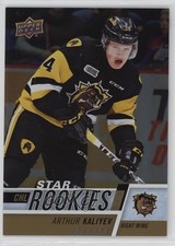 2017-18 Upper Deck CHL Star Rookies Rainbow Arthur Kaliyev #379 08jr