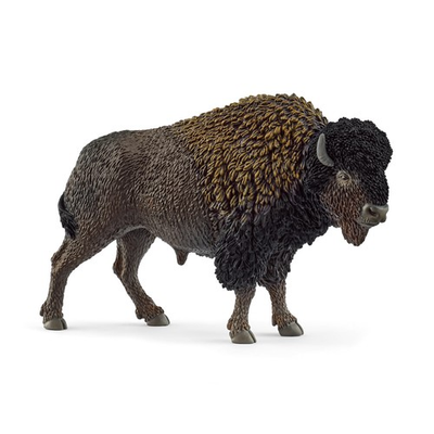 #ad Schleich Wild Life Large 5quot; North American Bison Figurine. 5 inches Multi $14.76