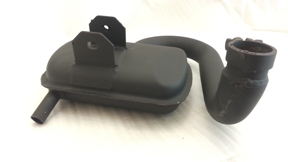 Marmitta SITO Per Vespa PX 80/125/150 Cc 2 Tempi - Ricambio Originale, Acciaio Con Vernice Nera - Foto 4