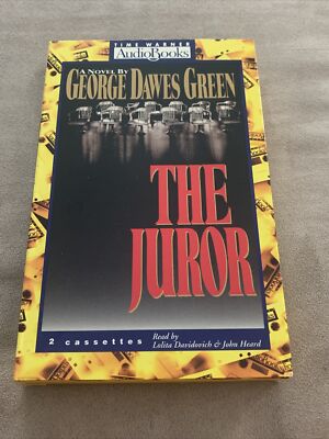 1995 The Juror audiobook 2-cassette tape by George Dawes Green