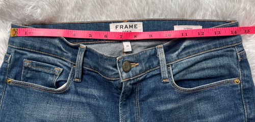 FRAME Le Garcon Boyfriend Jeans Size 25 Waist Riley Wash Garçon LGJ829 Tapered - Picture 5 of 7