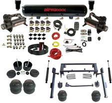 Fast Bag 3/8" Air Ride Kit with Ekstensive 2-Link Fits 1999-06 Silverado 1500