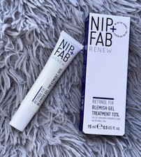 Brand New NIP FAB Retinol Fix Blemish Treatment Gel 10  