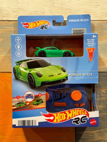 2023 Hot Wheels RC - Green Porsche 911 GT3 - Radio Controlled - Picture 1 of 5
