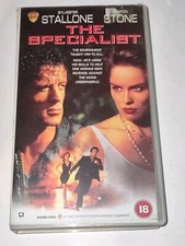 The Specialist VHS Video tape Sylvester Stallone /Sharon Stone Cert 18