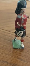 VTG England Britain LTD Scottish Bagpiper Guard Metal Soldier Missing Part