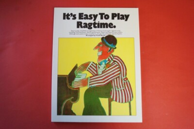 It´s easy to play Ragtime .Songbook Notenbuch .Piano Vocal Guitar PVG
