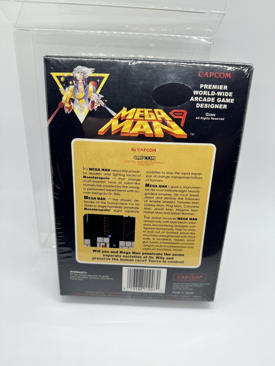 Mega Man 9 Press Kit Official CAPCOM Release NES Nintendo New