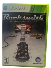 XBOX 360 Rocksmith Authentic Guitar Games 2011 TESTED Pamplet Game Only
