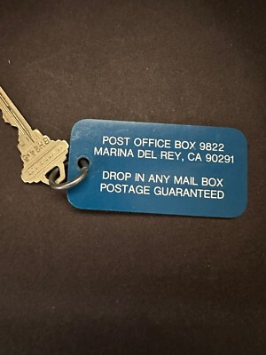 Plastic Hotel Key Fob Marina Del Rey CA Room 4202 Schlage Key