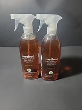 Method Daily Wood Cleaner Almond Scent Lot 2 - 28 fl oz Plant Based Wood Cleaner