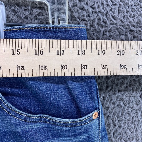 Levi's 505 Regular Fit Jeans Pants Mens 36x32 Straight Leg Stretch Medium Wash - Picture 8 of 11