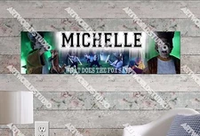 Personalized/Customized What Does The Fox Say Name Poster Wall Art Banner