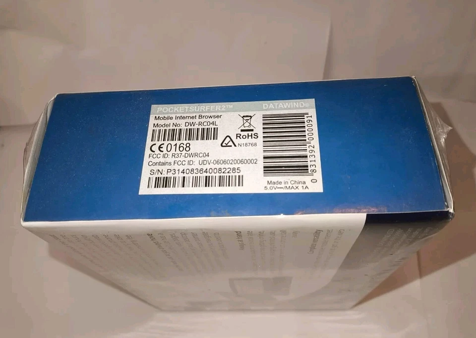 Pocket Surfer 2 Lite Datawind DW-RC04 Boxed Sealed Never Used Collectable  - Image 4 of 4