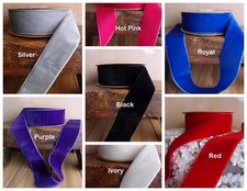 1.5" Luxurious Plush Velvet Ribbon Roll 10 Yards