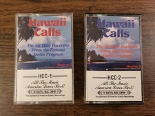 Hawaii Calls Cassette Tapes Album 1  2, All Time Favorites Famous Radio Program