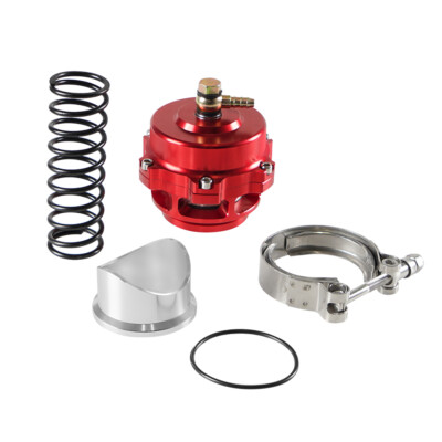RED BV50 Series 50mm Blow Off Valve BOV for TIAL Q V-Band Flange 6 PSI Spring