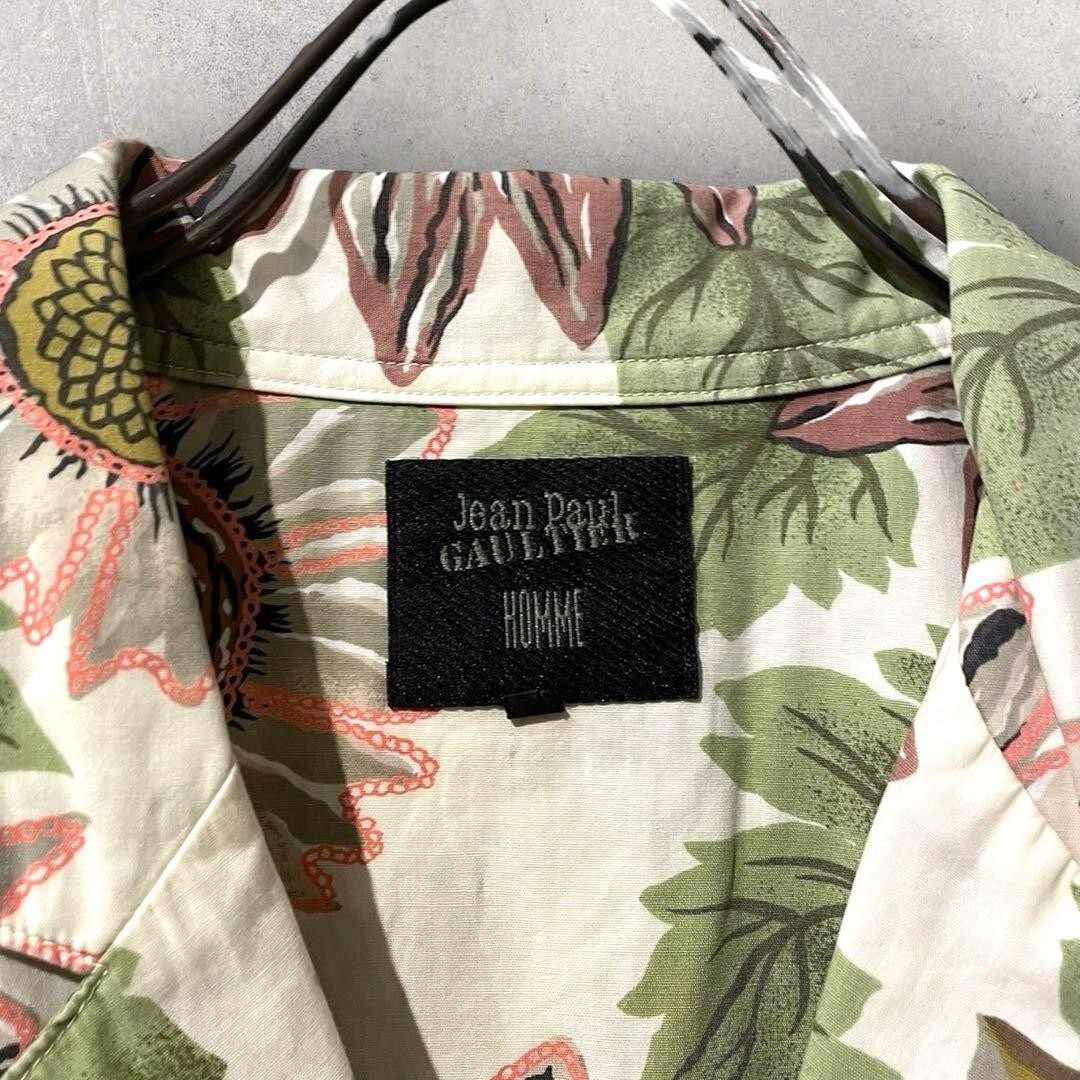 Jean Paul Gaultier Sunflower Shirt Jacket Archive Piece Men's S