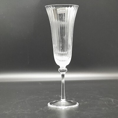 Daum Crystal ''Floralie'' Flöte H 19 cm T ca. 6 cm Neu