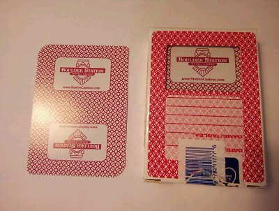BOULDER STATION CASINO LAS VEGAS, NEVADA CARD DECK GREAT FOR ANY COLLECTION # 1.