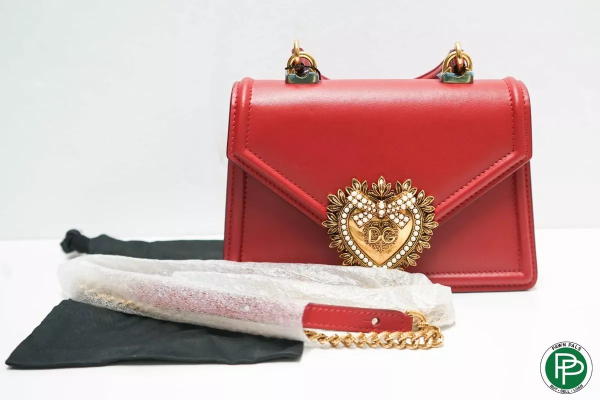 Mini devotion leather top handle bag - Dolce & Gabbana - Women