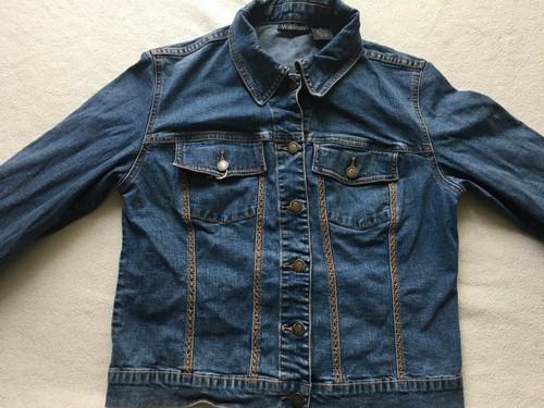 Will Smith Jacket Denim Jeans Jacket Sz 