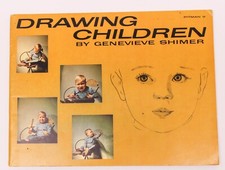 Vintage Art Book Drawing Children by Genevieve Shimer Book Pitman 9 Art