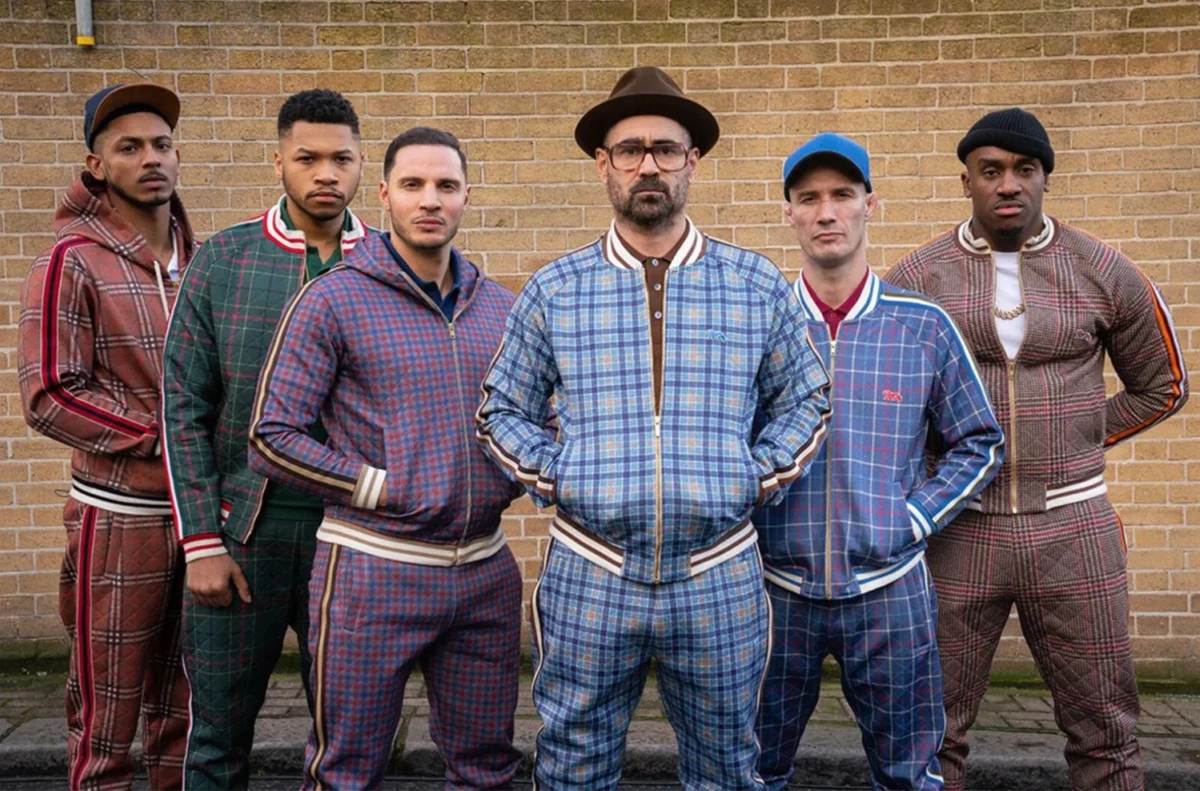 The Gentlemen Tartan Tracksuit Colin Farrell Ritchie Halloween Boys Size 12