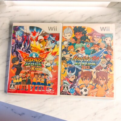 Inazuma Eleven Strikers 2012 X Treme Go Strikers 2013 set Nintendo