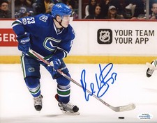 Vancouver Canucks Bo Horvat Signed Autographed 8x10 NHL Photo ACOA DD