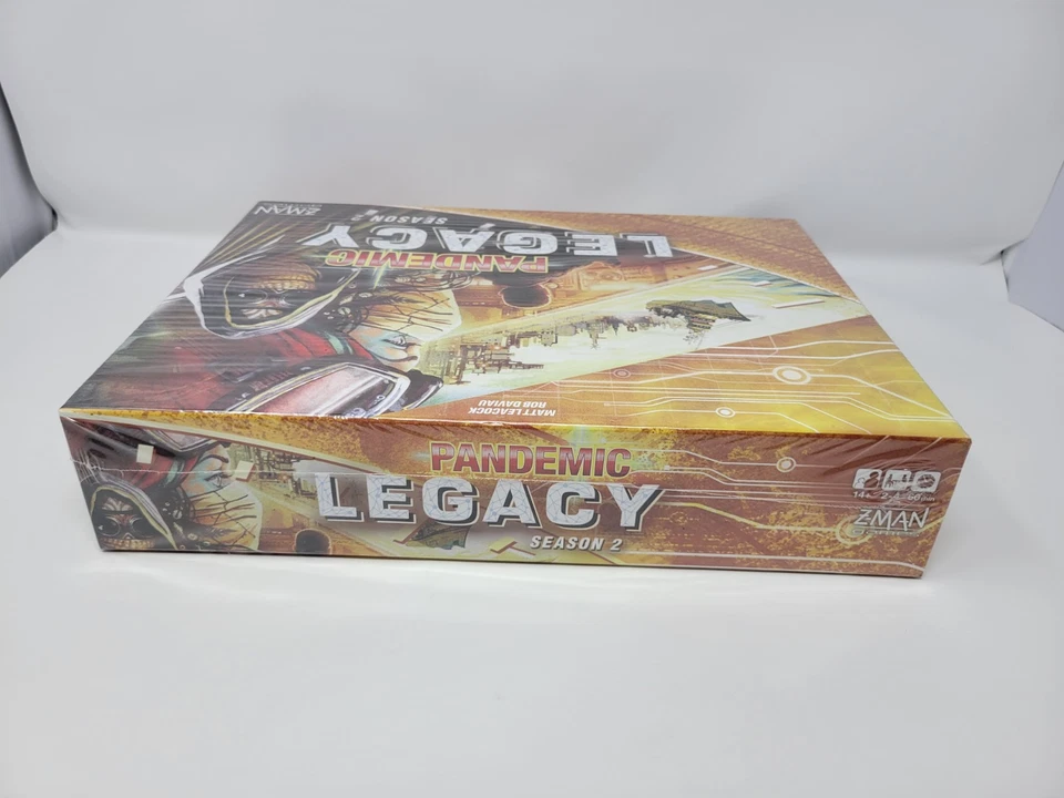 Pandemic: Legacy Season 2 (Yellow Edition) - Z-Man Board Games 2017- NEW SEALED - Image 4 of 4