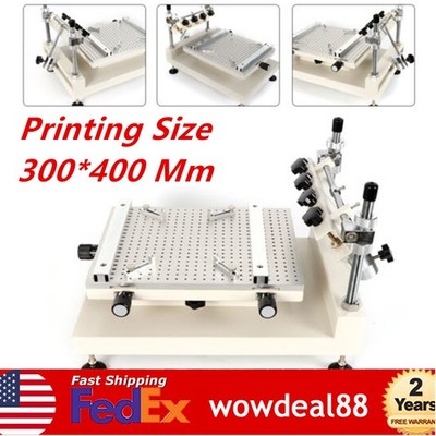 3040 Manual Stencil Printe Solder Paste Printer SMT Screen PCB Stencil Printer