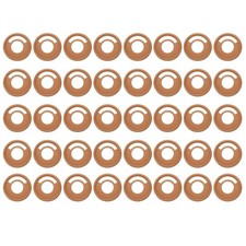 Plastic Book Binding Discs 40Pcs 28mm Circle Discbound Expansion, Coffee