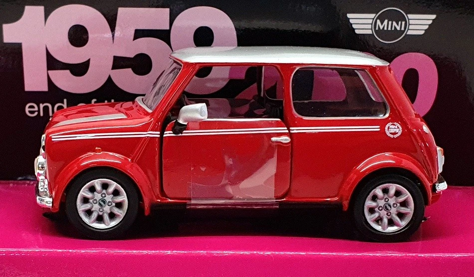 Corgi 1/36 Scale 04509 - Mini Classic Edition 1959-2000 - Red/Grey - Image 3 of 4