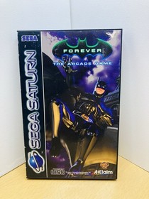 Sega Saturn PAL Batman Forever Arcade Game (Missing Manual)