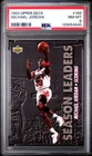 1993 UPPER DECK #166 MICHAEL JORDAN PSA 8