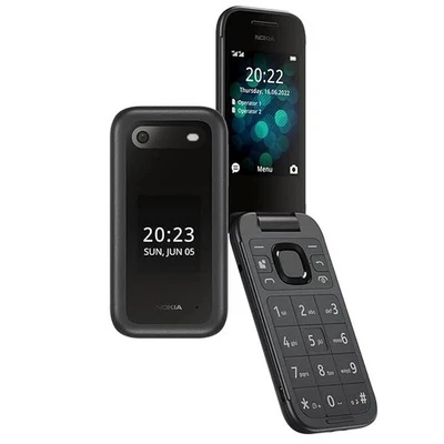 Nokia 2660 Flip 4G Dual-SIM 128MB+48MP Unlocked Flip Mobile Phone New Sealed