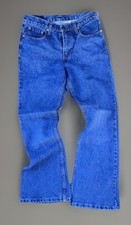 Vintage Jordache Jeans Sz 9/10 Flare Leg High Rise 100 Cotton Blue Denim Y2K