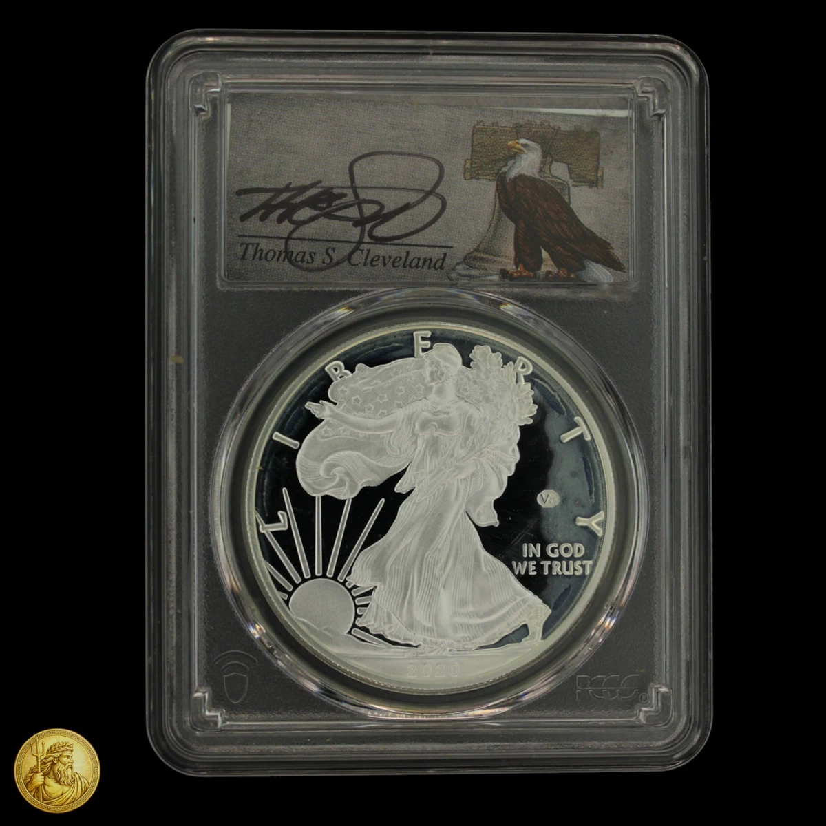 新品】Silver Eagleイーグル銀貨2020 PCGS MS70 $_57.JPG?set_id