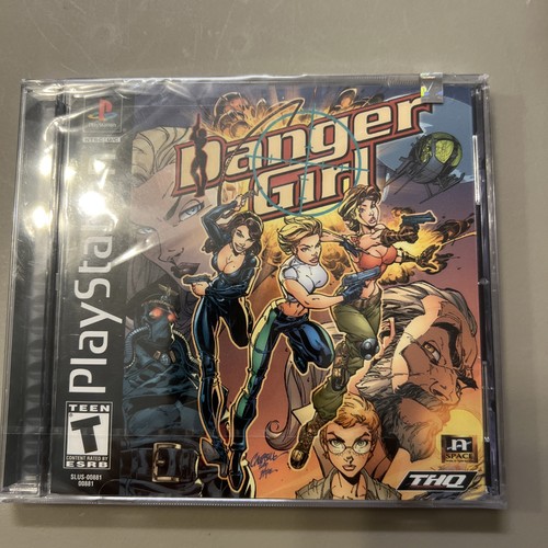 Danger Girls PS1 Playstation One Spiel 2000 Factory Sealed Tab Down