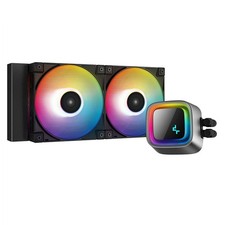 Image of DeepCool LS520 Premium AiO Liquid CPU Cooler, Universal Socket, 240mm Radiator,