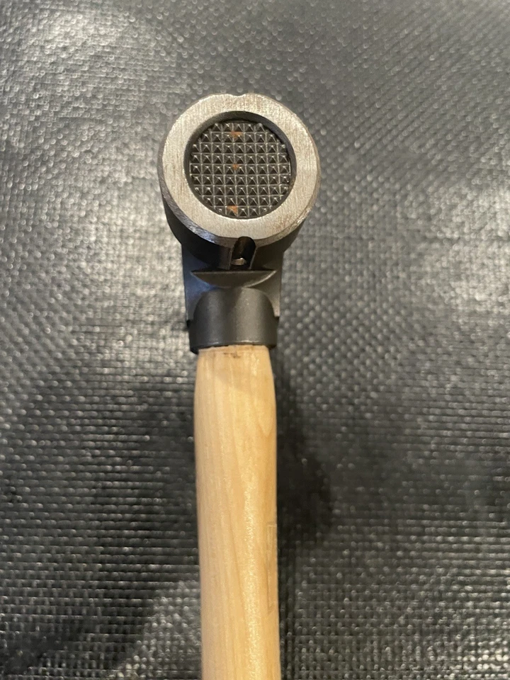 Martillos Hardcore The Original 4140 Cabeza de Acero Natural Mango de Nogal Americano Foto 4 de 4